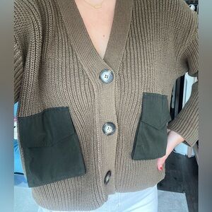 Zara Green Cardigan